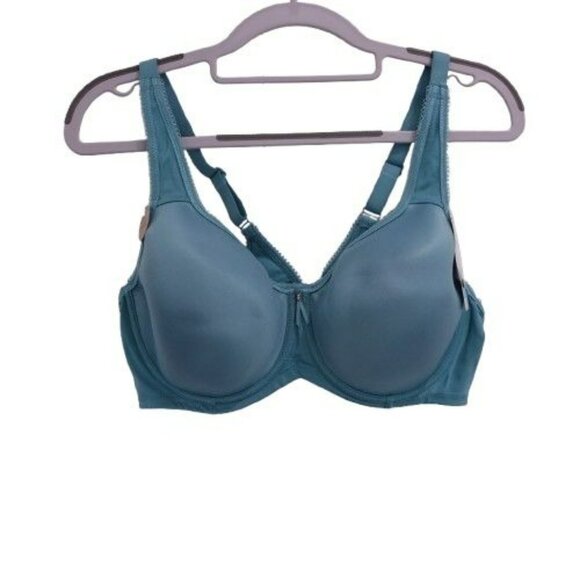 NEW Wacoal Basic Beauty Spacer Underwire T-Shirt Bra Size 40 C Teal Blue - Picture 1 of 6